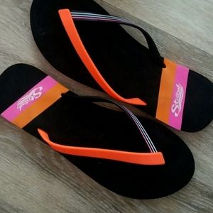 Strand 🌺 Flip Flops 🌺 Orange & Pink 8
